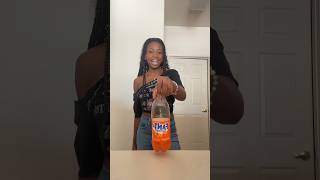 Trying the Pepsi and Fanta bottle flip challenge part 2! #Shorts