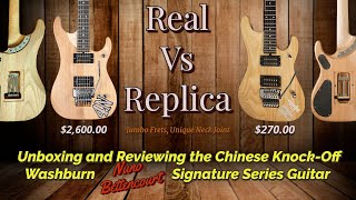 Unboxing and Reviewing the Chinese Knock-Off Washburn Nuno Bettencourt Signature Series N4 Guitar