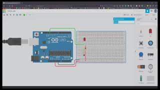 TikerCad & Maker Uno Tutorial #1 : Blinky LED