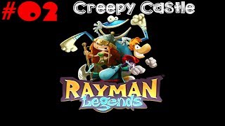 Rayman Legends - Teensies In Trouble - Level 2 - Creepy Castle - Lets Play 2 [PS4]