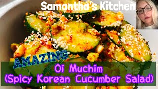 Oi Muchim (Spicy Korean Cucumber Salad)