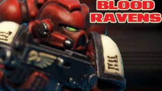 How to paint Blood Ravens Space Marine by Lester Bursley