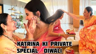 Katrina kaif vickey Kaushal private Diwali 🪔 celebration with family smiling 😊 both being together