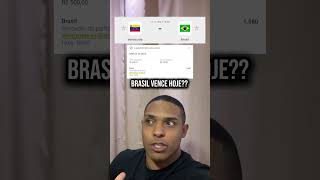 Vitória do Brasil hoje? #apostasesportivas #bet #cbf #venezuela #brasil🇧🇷 #neymar #vinijr