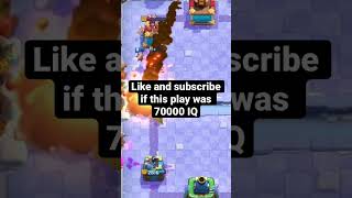 Smartest 70000 IQ Clash Royale Player