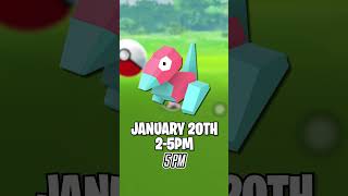 DON'T Miss Porygon Community Day  #pokemongonews #newshiny #pokemongo