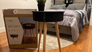 Big Lots Real Living Bluetooth Speaker Side Table - ONLY $50