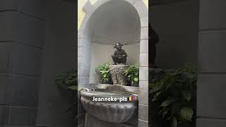 Jeanneke-pis🇧🇪 #belgique #europe #jean #pis #brussels #misje #fille #mädchen #europe #tourist