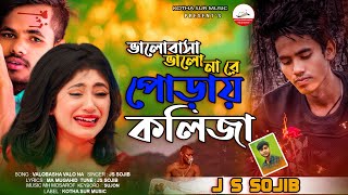 পোড়ায় কলিজা | Valobasha Valo Nare | Js Sojib | New Tiktok Viral Song 2024