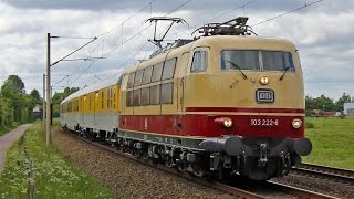 Rendsburg-Flensburg: Br. 103 Messzug, 2xBr 203 Unkrautzug