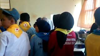 game simulasi gempa AYO SIAGA BENCANA PMR . ASB