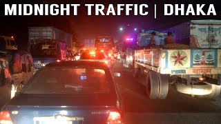 Midnight Traffic | Nightlife in Dhaka City