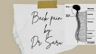 CAUSES OF BACK PAIN|| TREATMENT OPTIONS FOR BACK PAIN|| DRSARU