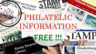 Where to Find FREE Philatelic Information On the Internet [Ep. 113]