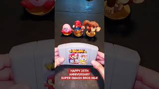 HAPPY 25TH ANNIVERSARY, SUPER SMASH BROS!! #n64 #supersmashbros #25thanniversary #nintendo