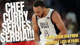 Steph Curry saves team USA from EMBARASSING L