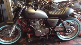 Yamaha SR400 2016 upgraded