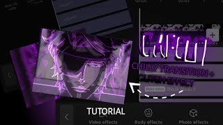 Chilly Transition + Glitch Effect On CapCut | Amv Tutorial