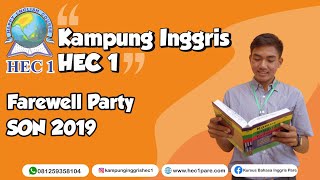 Farewell Party SON 2019 | Kampung Inggris HEC 1