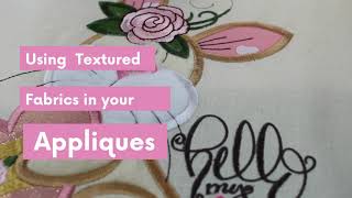 Textured Bunny Applique Webinar