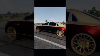 put the maybach on the highway #pov #beamngdrive #shortvideo