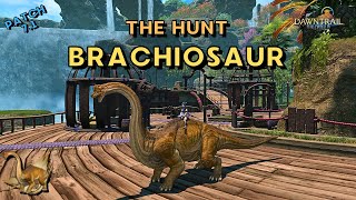 Brachiosaur - Mount Showcase | FFXIV 7.1 The Hunt Rewards