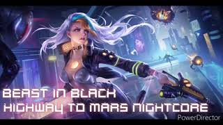 BEAST IN BLACK HIGHWAY TO MARS NIGHTCORE