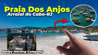 Praia Dos Anjos em Arraial Do Cabo-RJ !!! Muitos Barcos !!!