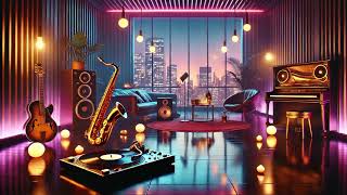 Jazzwave Relaxation: Lofi Synthwave Unwind | 1 Hour