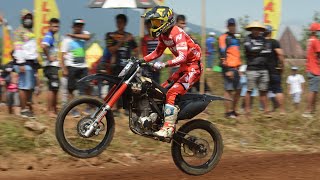 Kawasaki KLX Gordon Paling Garang Berhasil Juara Grasstrack Banjar Patroman