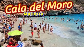 CALA DEL MORO 🏖 the most stunning beach of 👉 MALLORCA