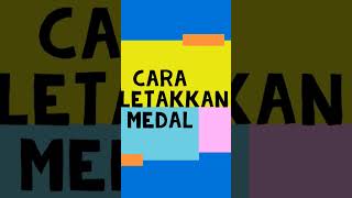 medal hanger idea made from aluminium composite panel