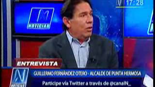 Entrevista Alcalde Carlos Guillermo Fernandez Otero - Canal N - 14 de Noviembre de 2012