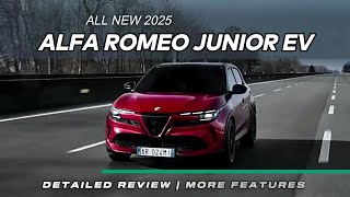 New 2025 Alfa Romeo Junior EV Detailed Review | More Features