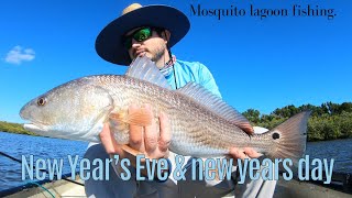 New Year’s Eve and New Year’s Day fishing with dad.