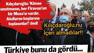 Kemal Kılıçdaroğlu TÜİK binasına alınmadı