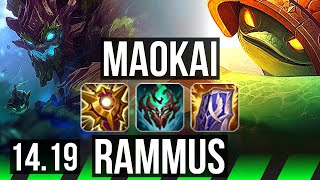 MAOKAI vs RAMMUS (JGL) | 6/3/18 | NA Master | 14.19