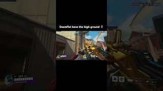 Overwatch 2 Fails Hog tries to take high ground lol #overwatch2 #overwatch2shorts #overwatchfunny