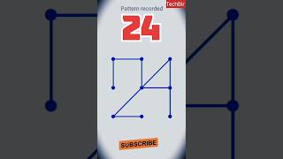 24 Pattern lock/gulabi sadi song #shorts #viral #pattern #amazing