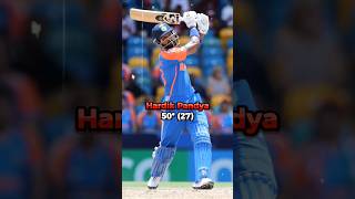 IND Vs BAN T20 World Cup 2024 Highlights || Hardik Pandya🥵🥵#t20worldcup2024 #shorts #t20 #indvsban