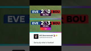 #englishpremierleague 2024/25 season Everton 2-3 Afc Bournemouth #football #shorts #shortvideo