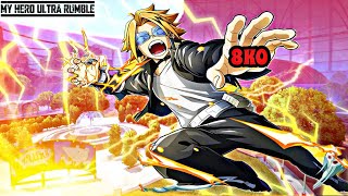 DENKI ELECTROCUTE EVERYONE!An UNDERRATED MENACE|My Hero Ultra Rumble