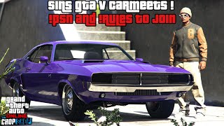 [Live] GTA V ONLINE PS4 CarMeet|Racing|Cruising|No Hesi|OldGen|