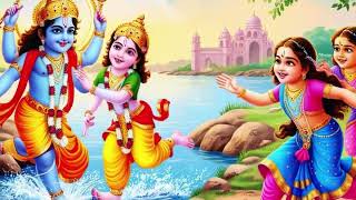 Sri Krishna's Playful Leelas | Devotional Song of Joy and Love":🙏💙