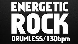 Energetic Rock Drumless Backing Track