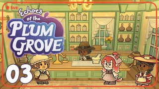 working for a pretty farm - Echoes of the Plum Grove #03【comfy livestream】