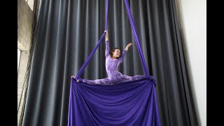 Draped Splits with Aerial Physique