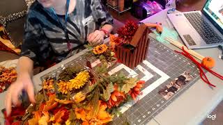 Little Wooden House Fall Decor Centerpiece Tutorial!!