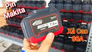 Tự Tay Đóng 100 Quả Pin Makita Chất Lượng Đảm Bảo nhất - Chạy cả ngày không hết