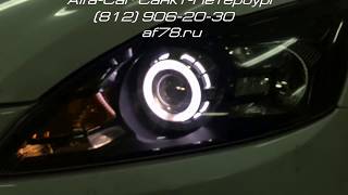 Тюнинг Ford Focus 2 в студии ALFA-CAR . Билинзы Morimoto 2.8